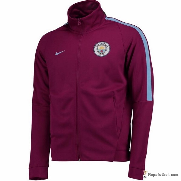 Chaqueta Manchester City 2017/18 Rojo Marino